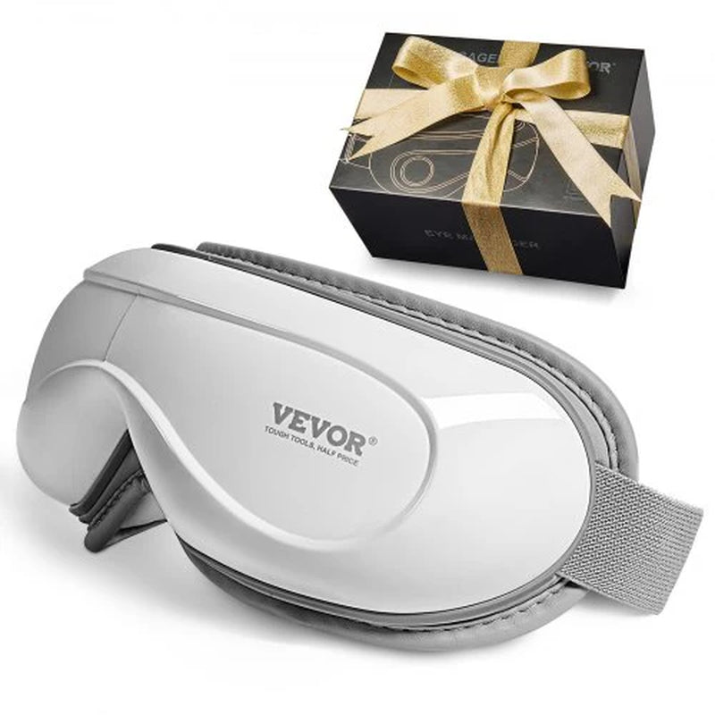 VEVOR Bluetooth-Enabled Heated Eye Massager with 5 Modes and 180-Degree Foldable Design