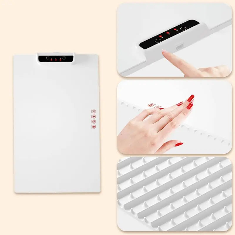 Electric Food Warming Tray with Adjustable Temperature Control - Foldable Fast Heating Plate for Keeping Food Hot