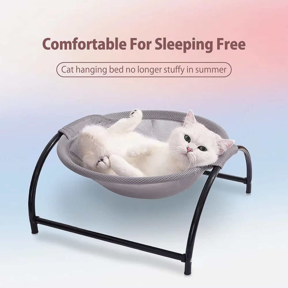 Cat Dog Bed Pet Hammock Cat Standing Bed Pet Supplies Full Wash Stable Structure, Detachable, Excellent Breathability
