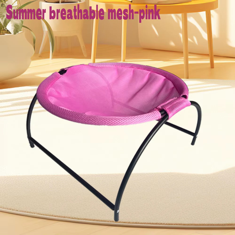 Cat Dog Bed Pet Hammock Cat Standing Bed Pet Supplies Full Wash Stable Structure, Detachable, Excellent Breathability